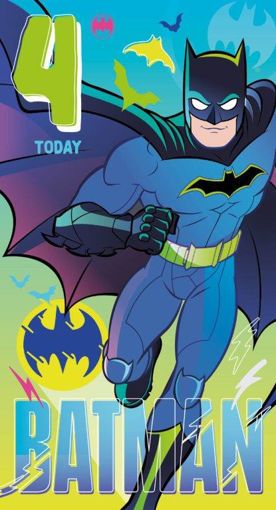Picture of BATMAN 4 TODAY BIRTHDAY CARD